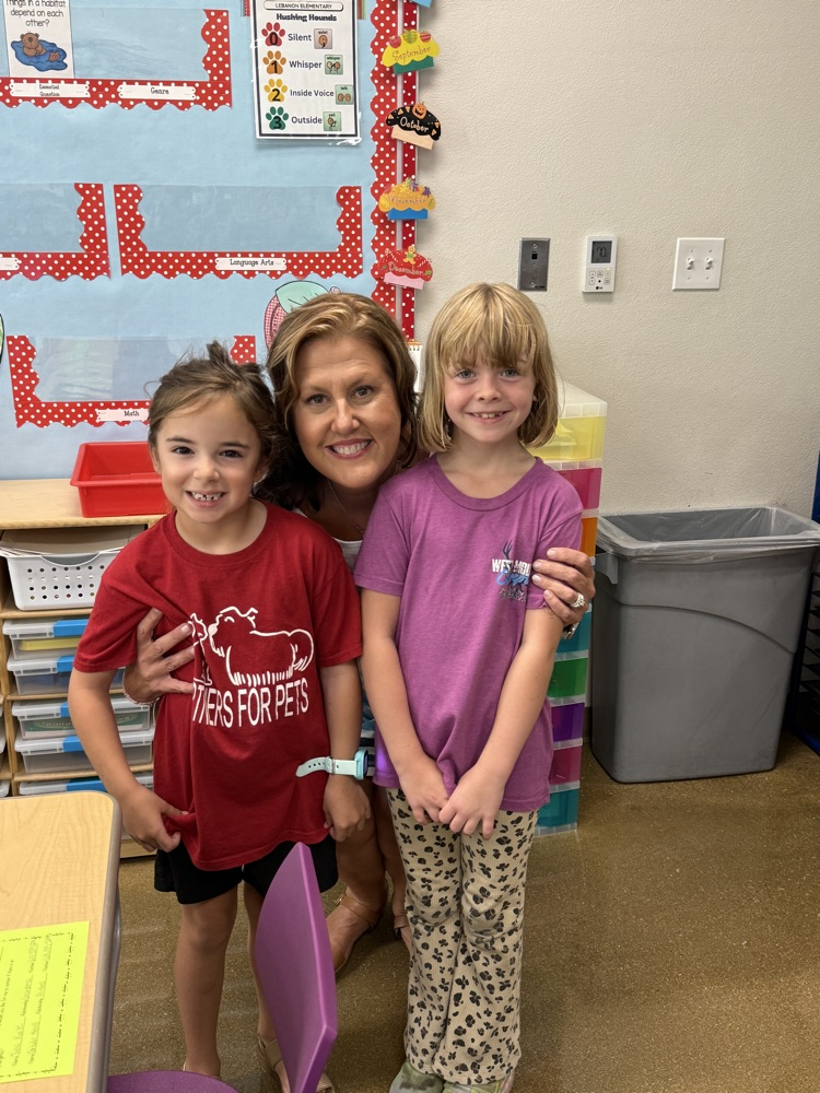 Mrs. Hurley and some second graders