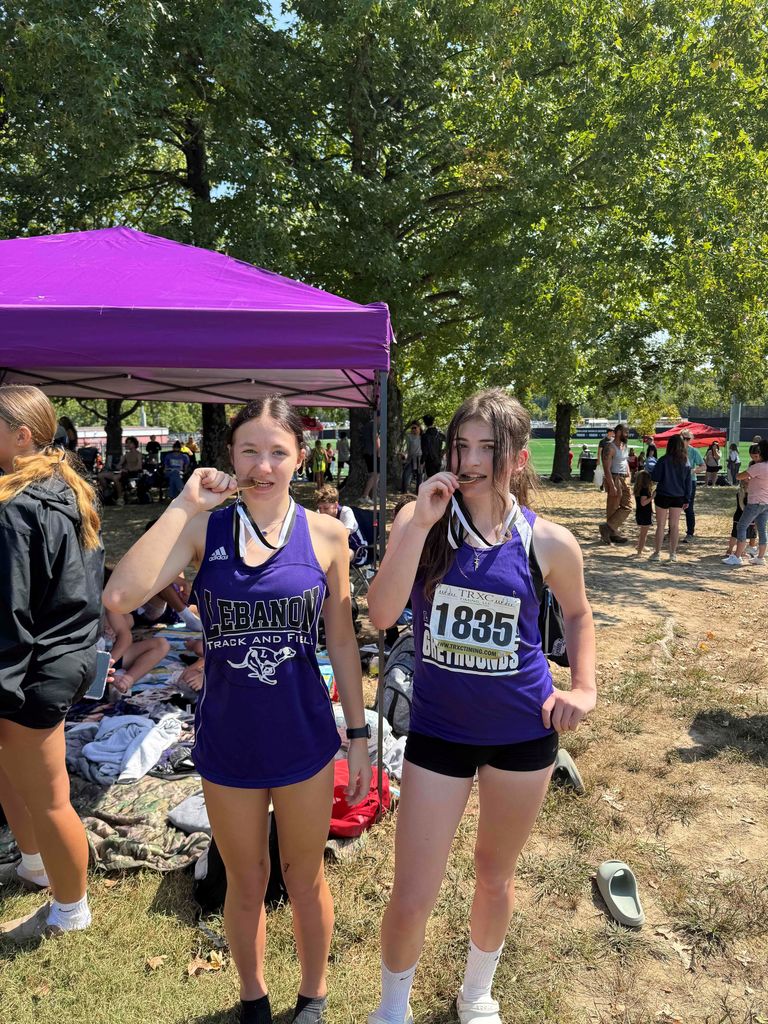 Addison and Ava medaled