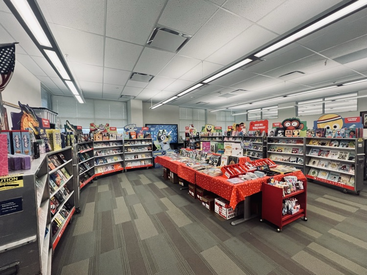 At the Scholastic Book Fair