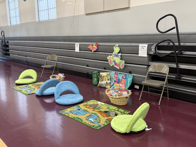 cozy little reading area