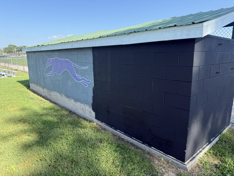 outside of dugout