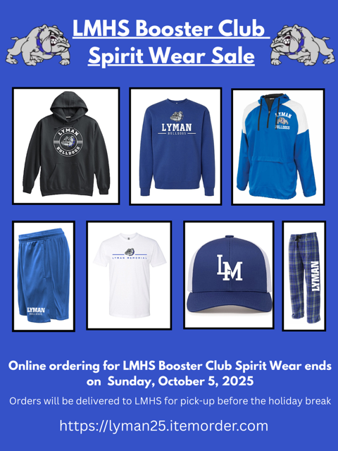 Spirit Wear Sale