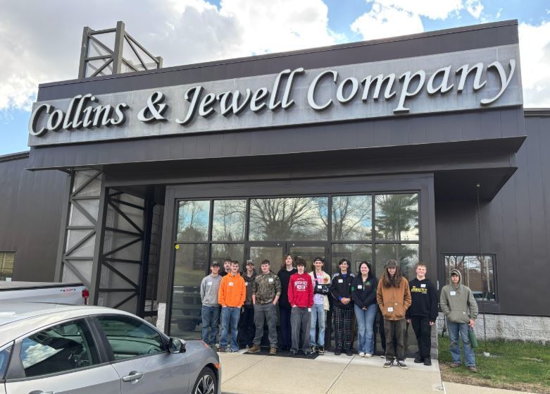 Collins and Jewell Visit 