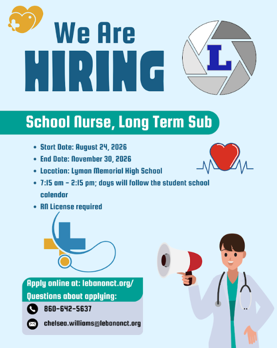 School Nurse Long Term Sub