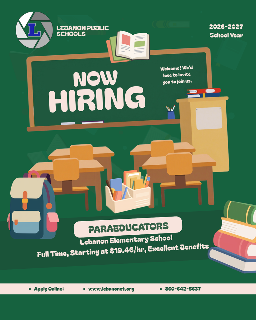 Now Hiring- Paraeducators