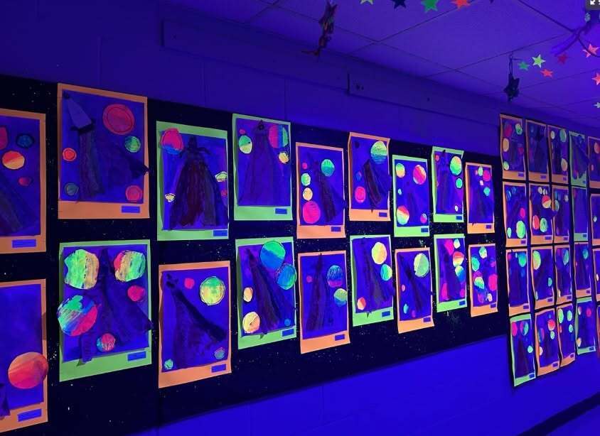 Student art gallery exhibition