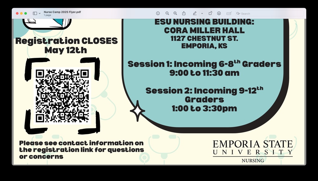 ESU Nurse Camp