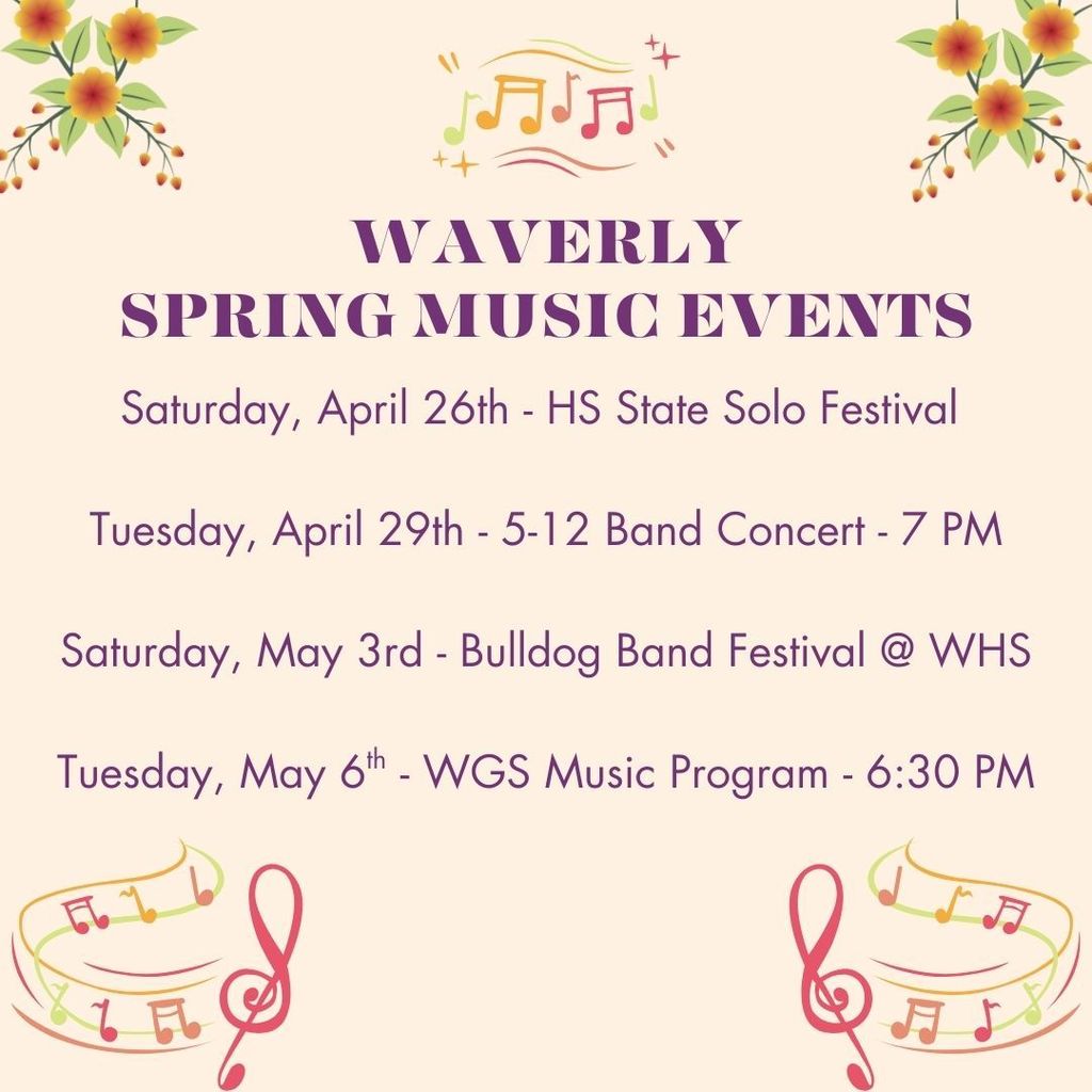 spring music events