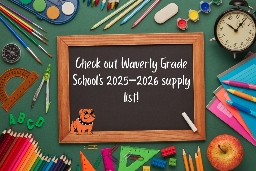 Check out Waverly Grade School's 2025-2026 supply list!