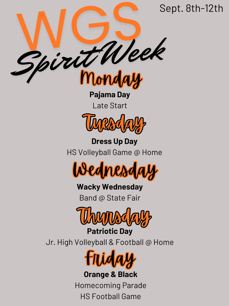 Join us in celebrating homecoming week!
