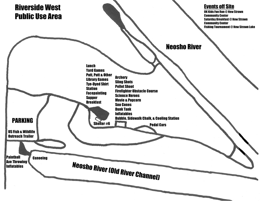 OK KIDS map