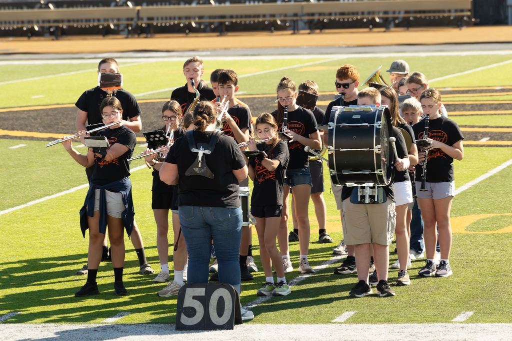 Waverly at the ESU Marching Festival