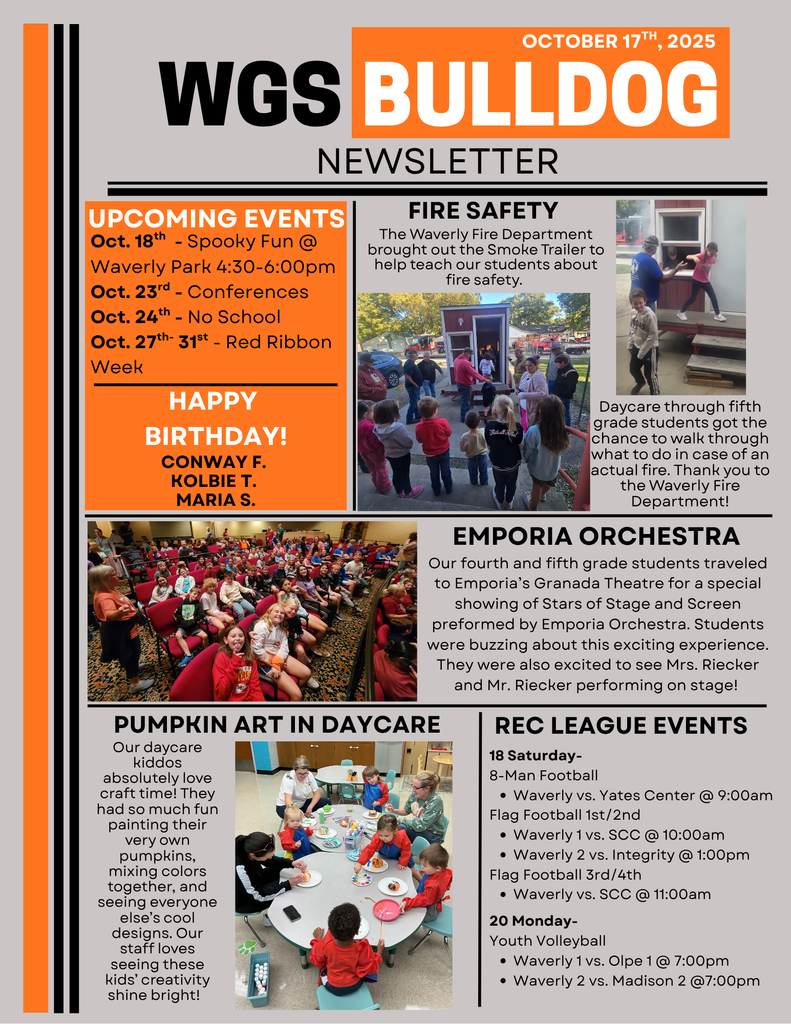 Busy and fun times at WGS!