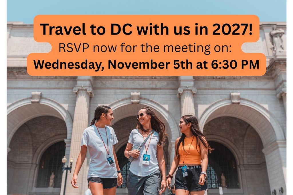 DC Trip Promo for meeting on November 5th