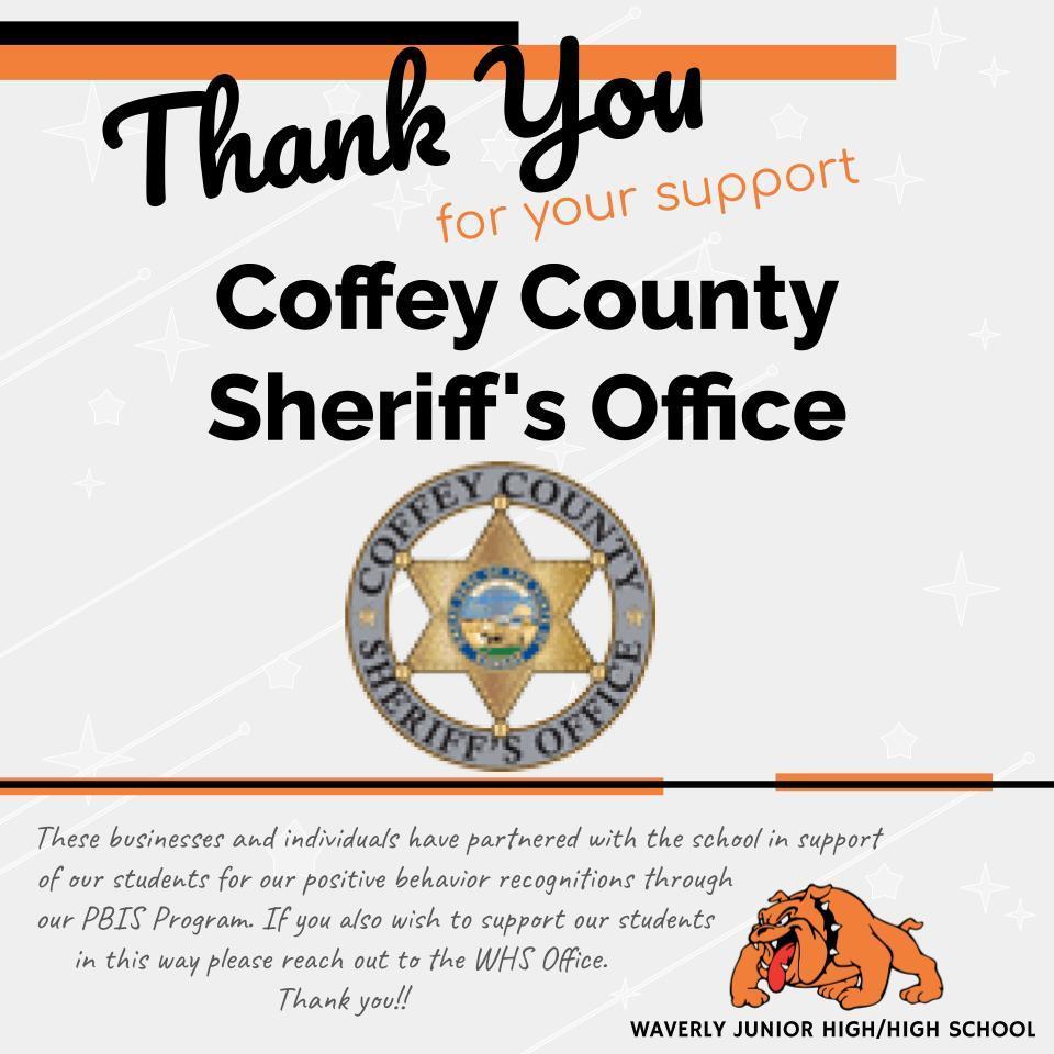 Thank you to our PBIS Sponsors!