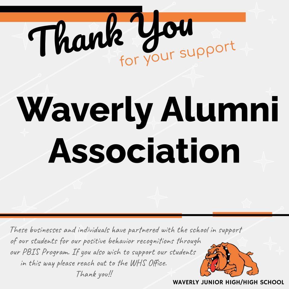 Thank you to our PBIS Sponsors!