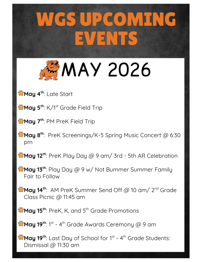 A quick look at upcoming events! 