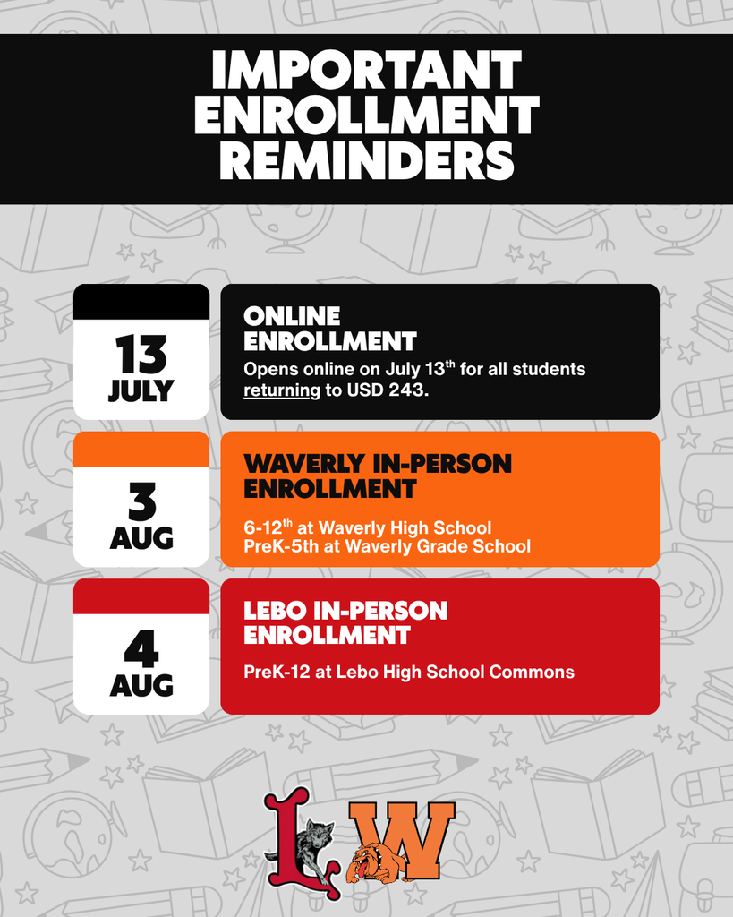 Important Enrollment Reminders