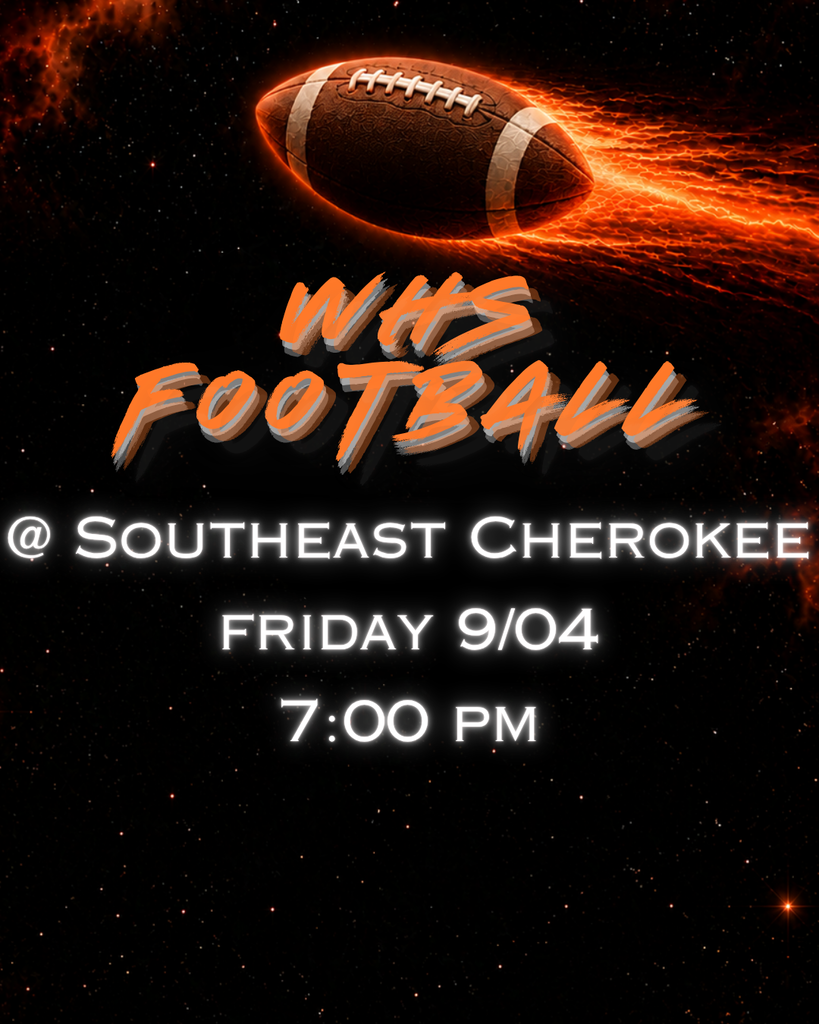 WHS Football 9/4 SE Cherokee