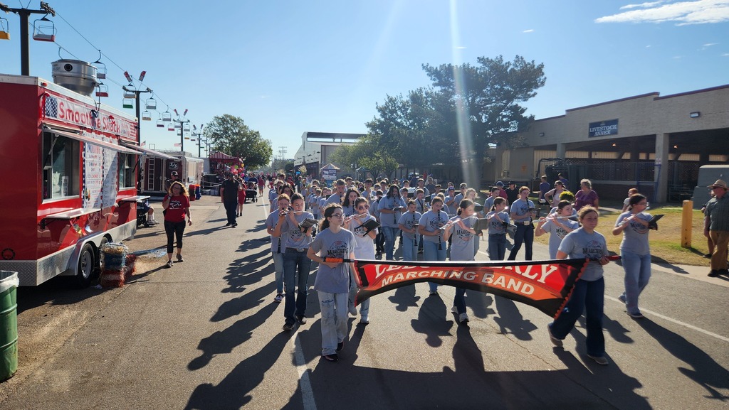 Marching Band at the state fair 1