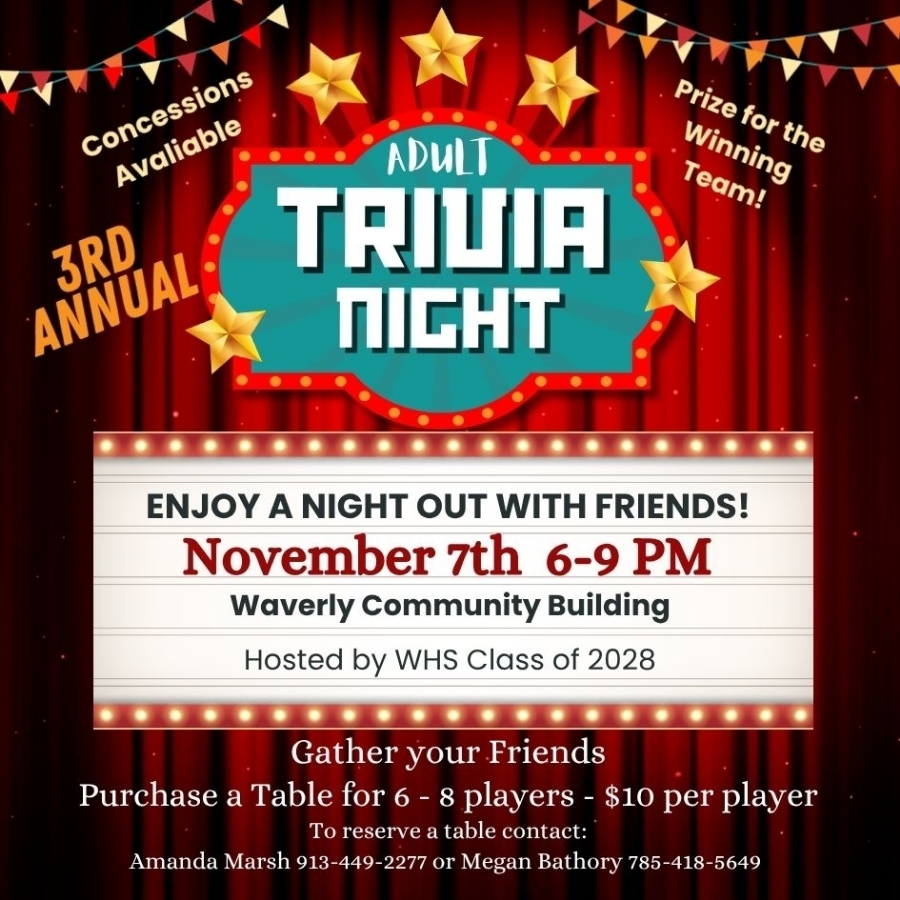 Trivia Night- Nov.7th