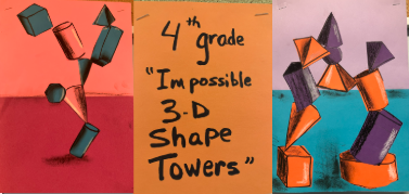 Impossible 3D Shape Towers