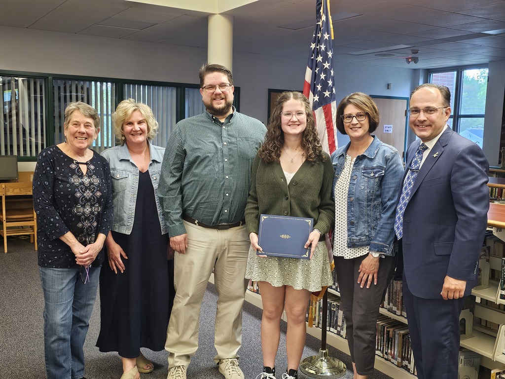 Ms. Harris, Counselor Toppa, Elderidge family & Superintendent Hartling