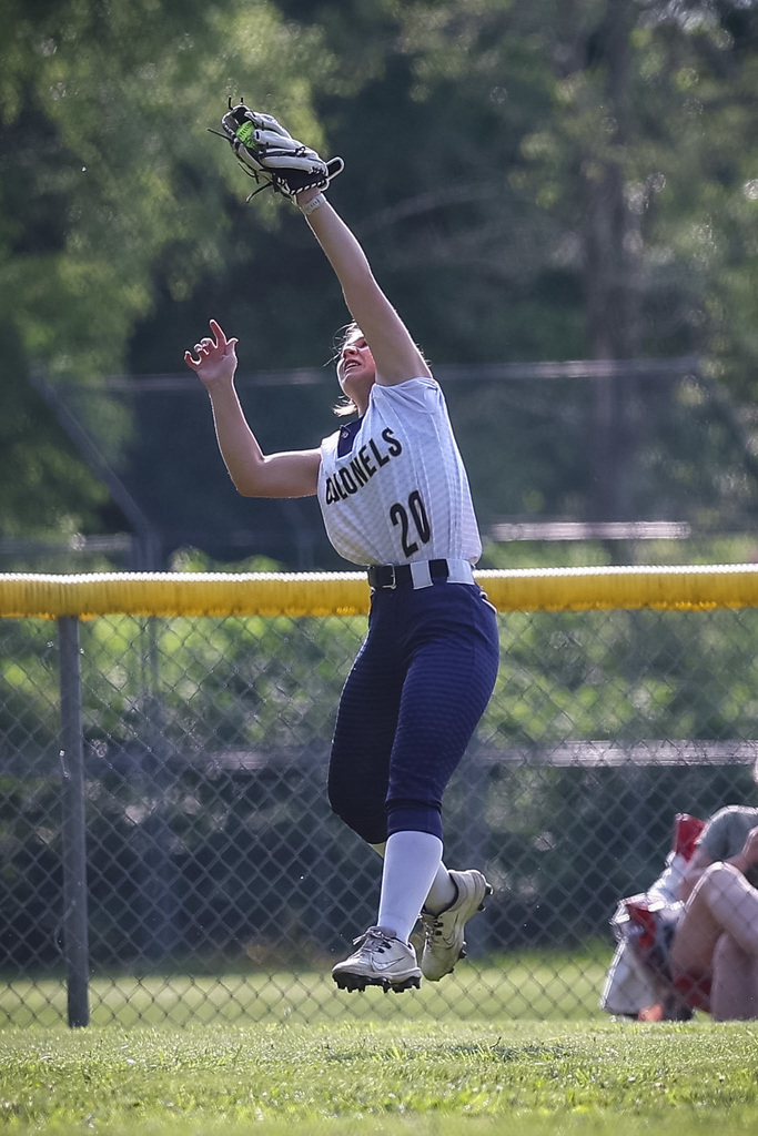What a catch! Ledyard softball is headed to the state quarterfinals #LHScolonelpride