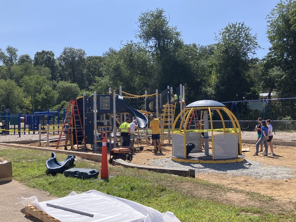 Side View of new JWL Playscape