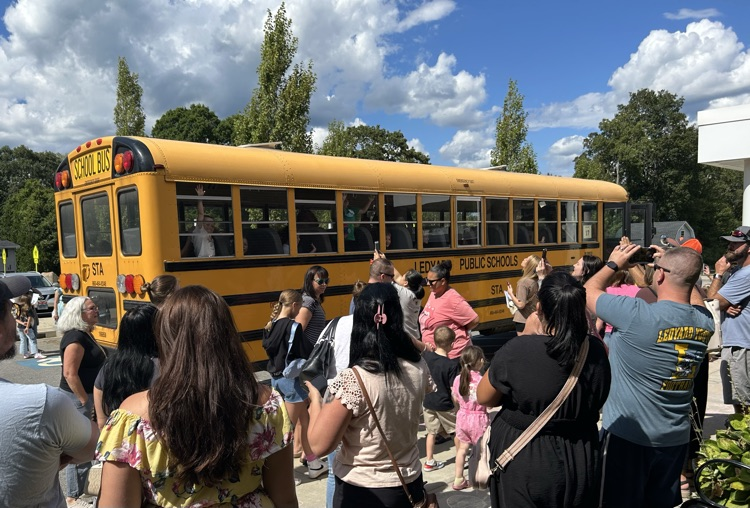 Yay! It’s the kindergartners turn to ride the bus!!!