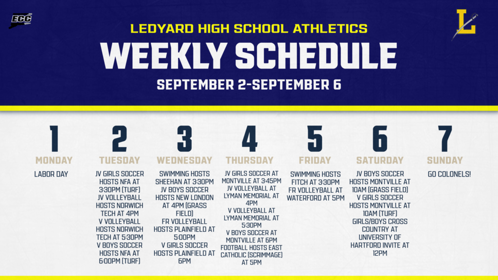 The Week Ahead for LHS Athletics