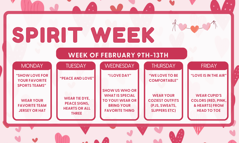 Feb Spirit Week