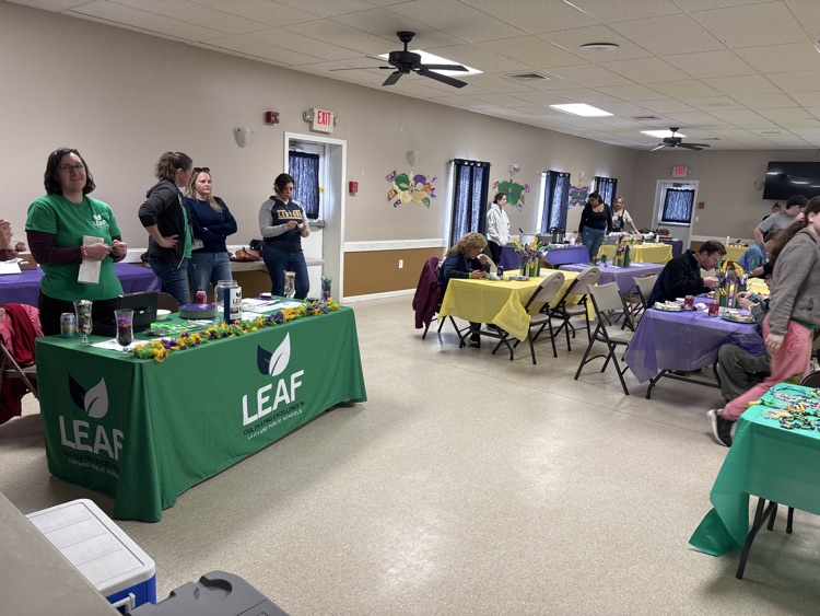 lead table for Cajun Cook Off
