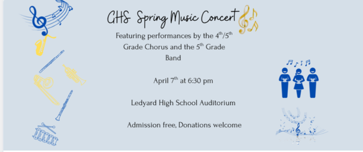 GHS Spring Concert details