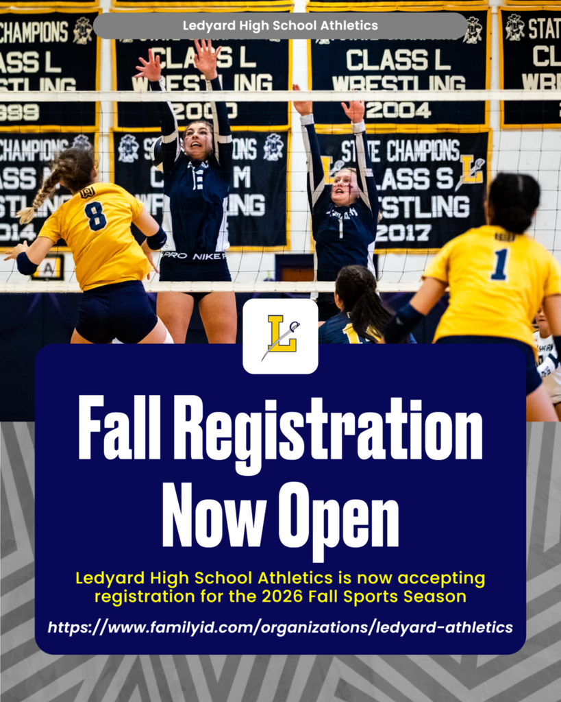 2026 Fall Sports Registration is Now Open 