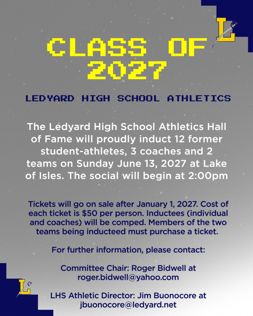 Ledyard High School Athletics Hall of Fame