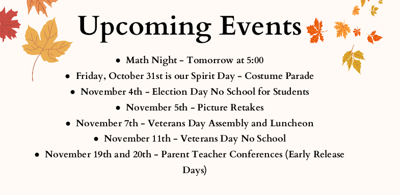 Upcoming Events