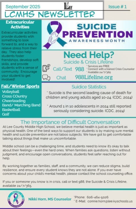 September 2025 Newsletter