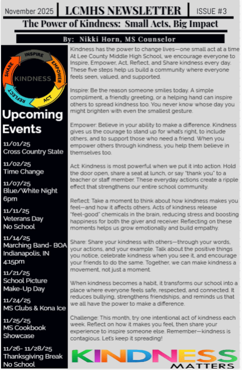 November Newsletter 2025