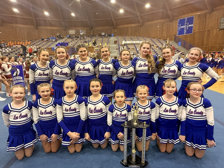 LCMS CHEER 14th Region Runner Up!