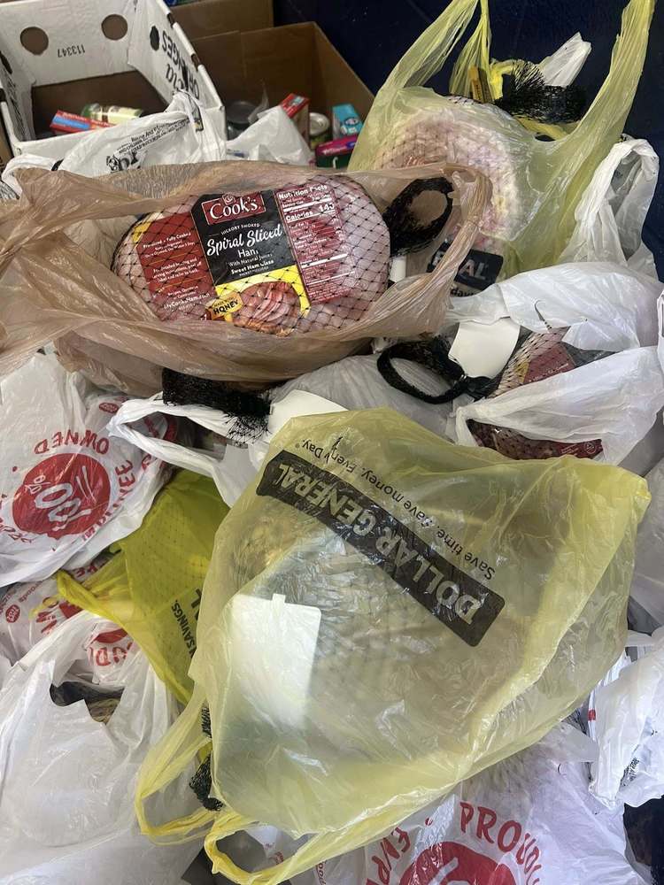 Thanksgiving food boxes