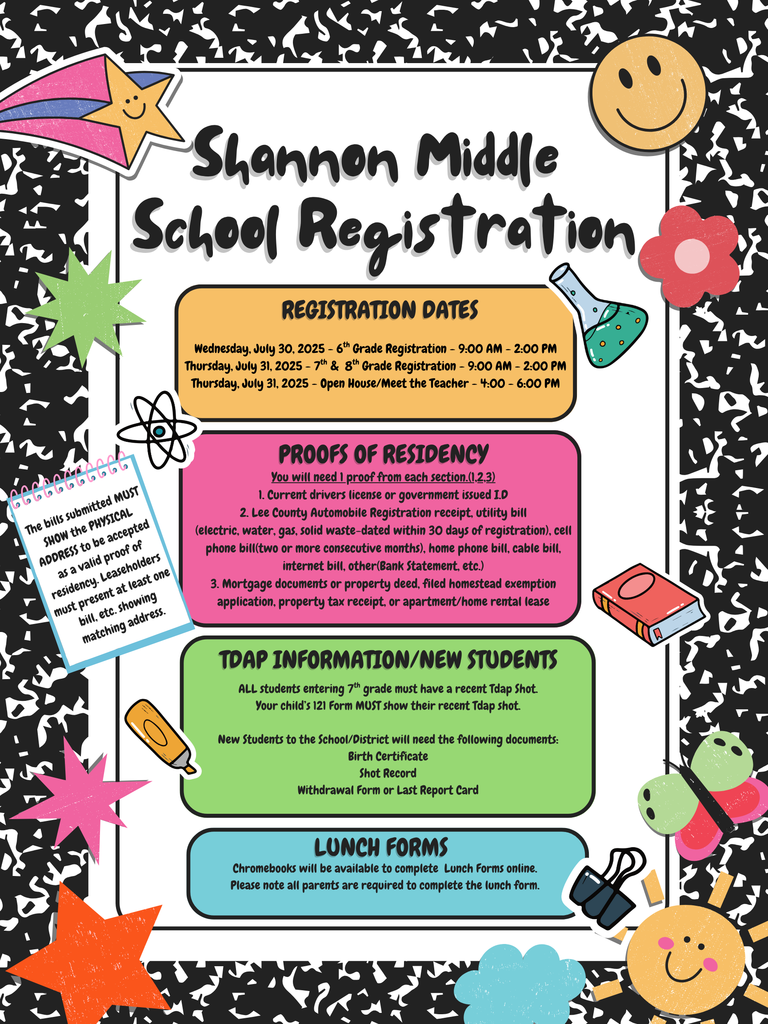Updated Registration Information
