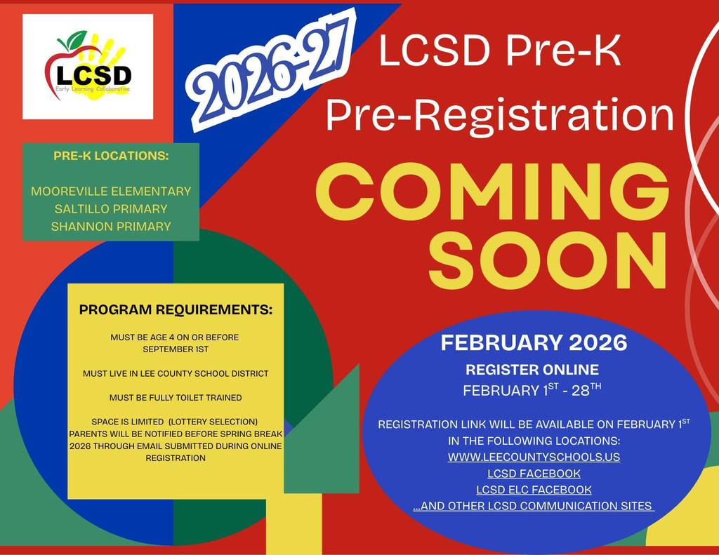 Pre-Registration for PreK