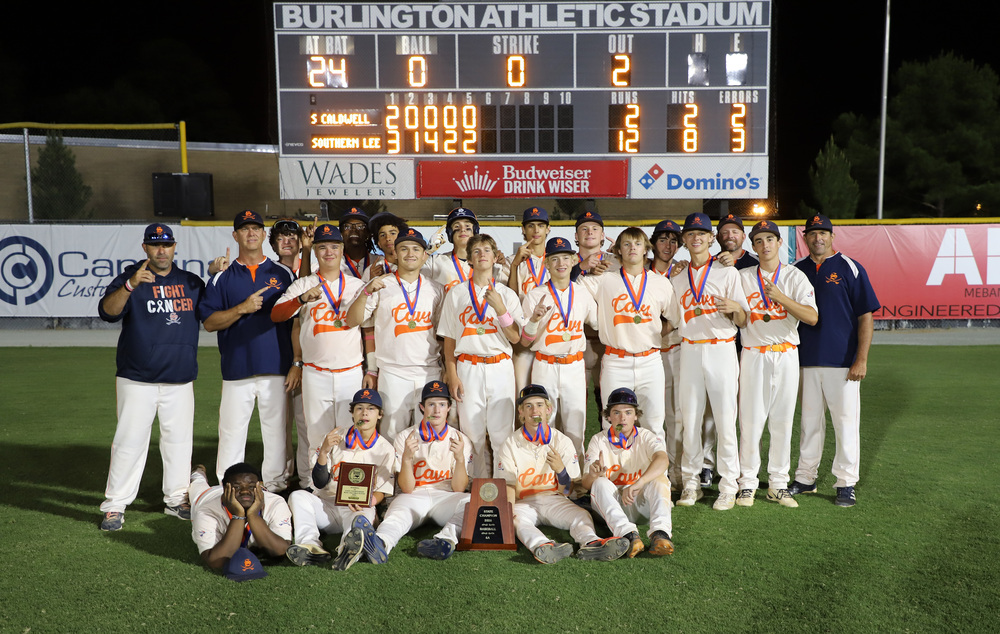 2026 6A Baseball State Champions - Southern Lee High