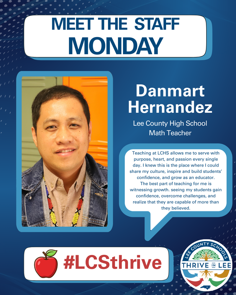 Danmart Hernandez recognition from LCHS