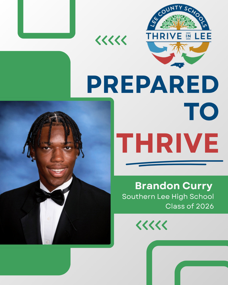Brandon Curry Graduate Spotlight Graphic