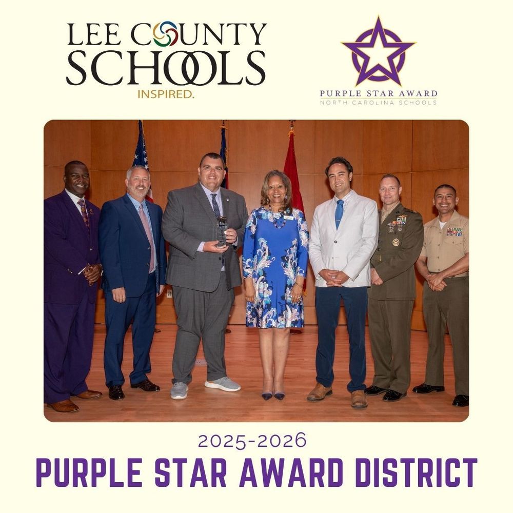 LCS Purple Star District Award Recognition