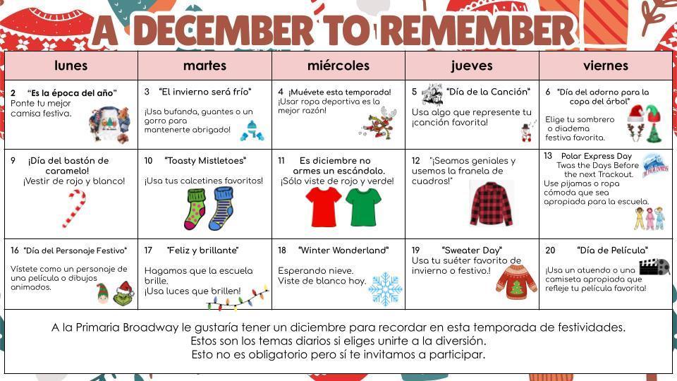 Spirit Month