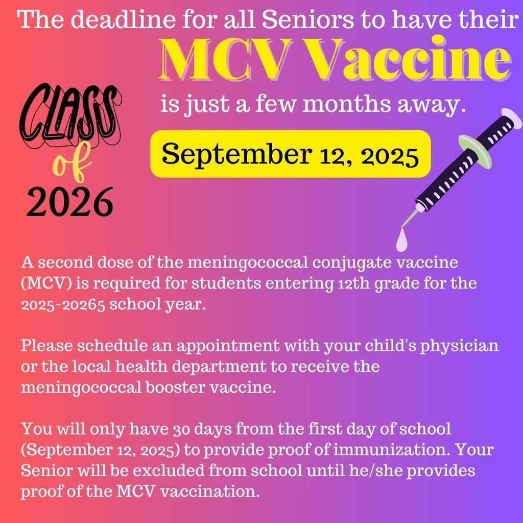 Sr Vaccine Class 2026 mid July