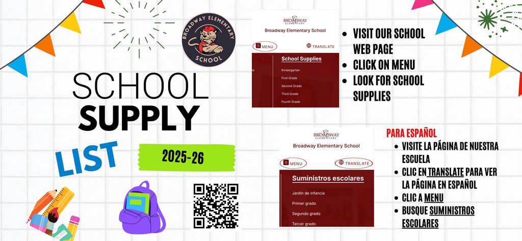 School Supplies 2025-26